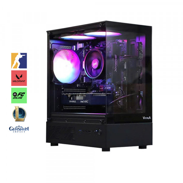 Bộ PC Gaming AMD Ryzen 5 5500, RAM 16GB, VGA 6GB [TẶNG MÀN HÌNH]