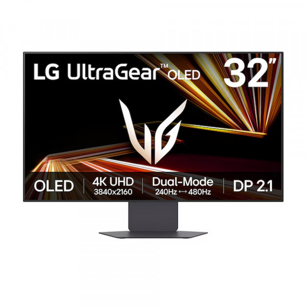 Màn hình Gaming LG UltraGear 32GX870A-B (31.5 inch, OLED, 4K 240Hz / FHD 480Hz, 0.03ms, Speaker, USB Type-C)