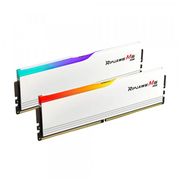 RAM G.Skill Ripjaws M5 RGB 32GB (2x16GB) DDR5 6400MHz (F5-6400J3648F16GX2-RM5RW, White)