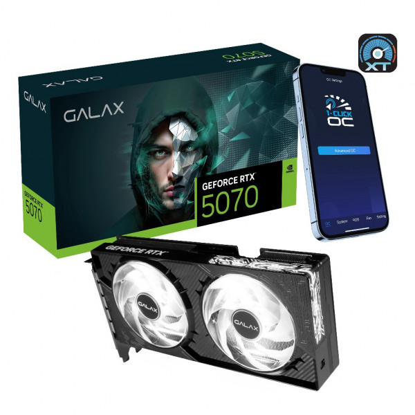 Card Màn Hình Galax GeForce RTX 5070 1-Click OC 12G (57NON7MDBROC)