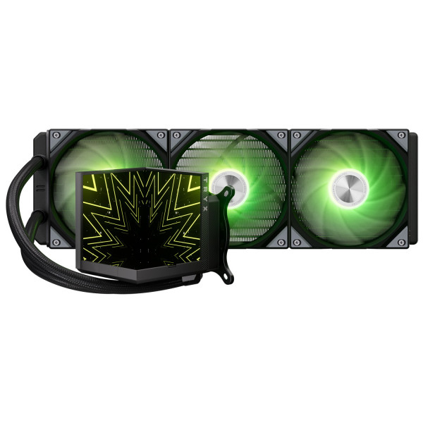 Tản nhiệt nước TRYX Stage 360 AIO Black (LCD Display, ARGB, 360mm, L-S360A-DM3M-G0K)