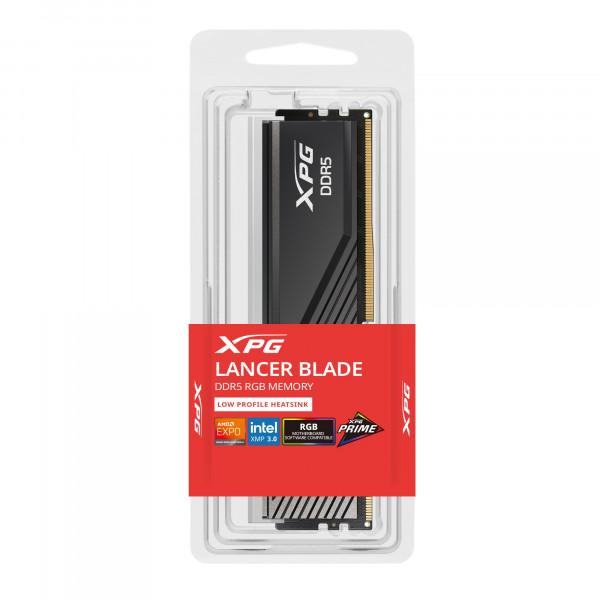 RAM Adata Lancer Blade RGB 16GB DDR5 5600MHz Black (AX5U5600C4616G-SLABRBK)