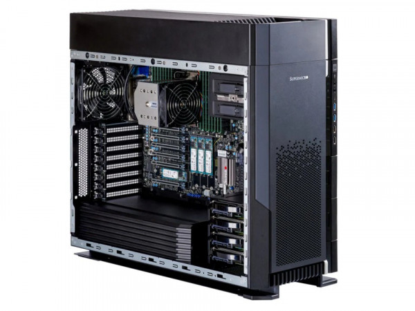 Bộ máy chủ Supermicro VFG-SYS-551A-T-2789 (Xeon W7-3545, 16GB DDR5 ECC, SSD 240GB SATA)