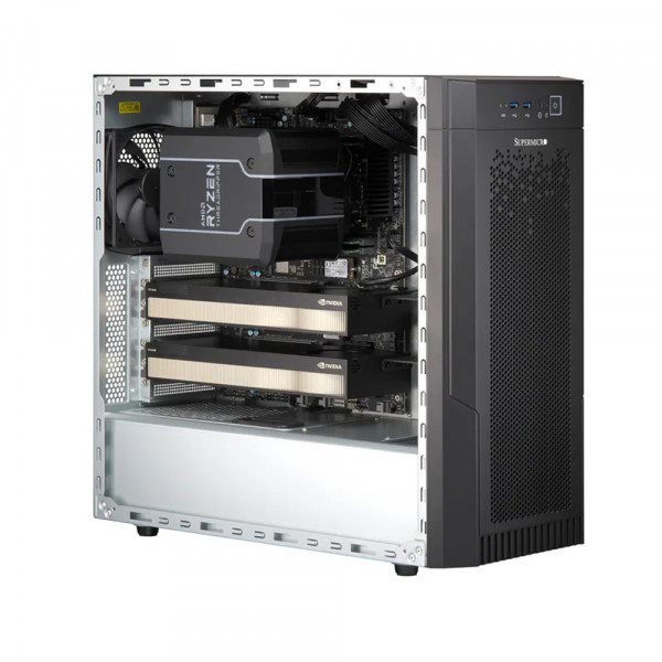 Bộ máy chủ Supermicro VFG-AS-531AW-TC-467 (AMD Ryzen Threadripper 9960X, 16GB DDR5 ECC, SSD 240GB)