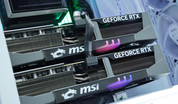 Bộ PC AI AMD Ryzen 9 9950X, RAM 128GB, Dual RTX 5090 32GB