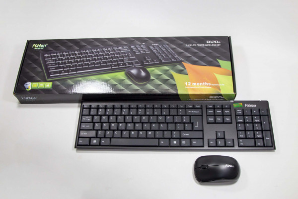 Bộ bàn phím chuột không dây Fuhlen A120G