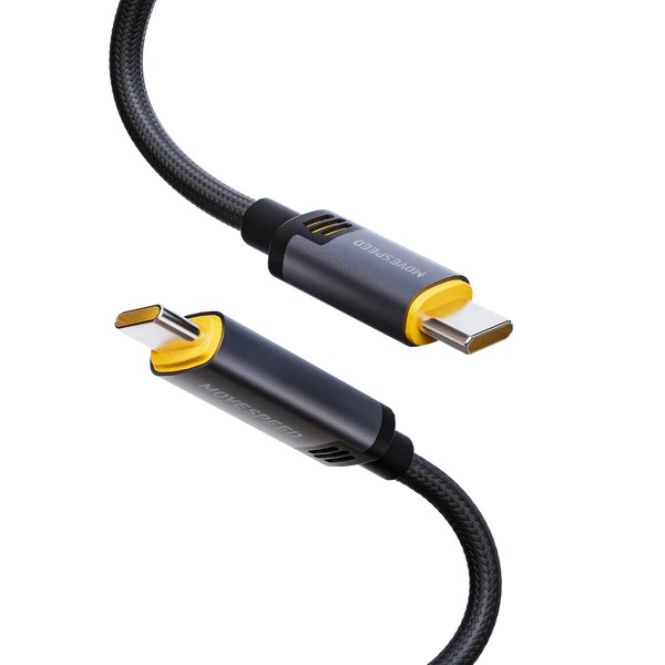 Cáp sạc nhanh Movespeed MSC01 (240W, 40Gbps, Hỗ trợ 8K, Dài 1.2m)