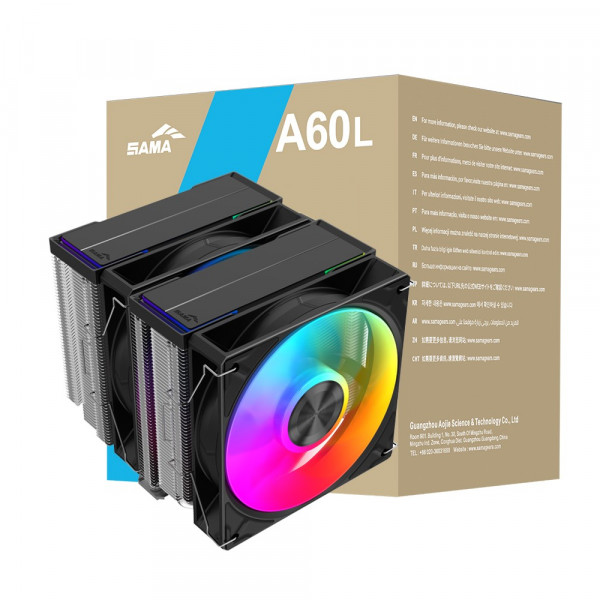 Tản nhiệt khí SAMA A60L (ARGB)