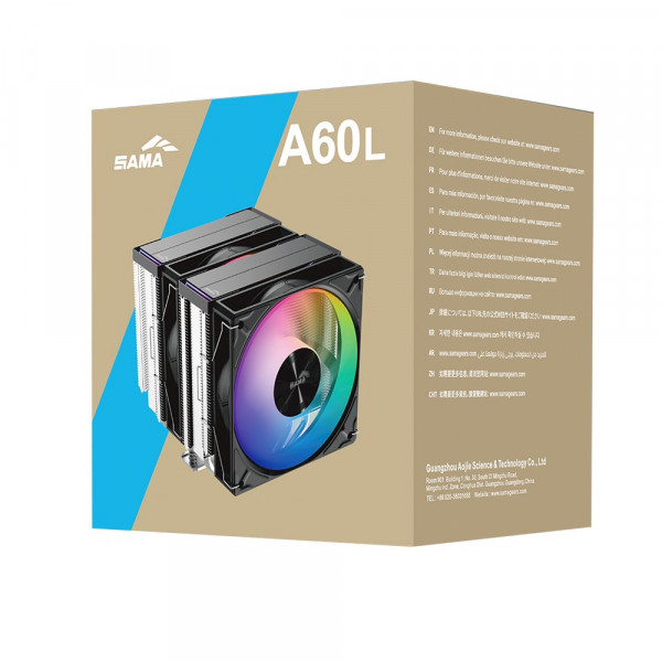 Tản nhiệt khí SAMA A60L (ARGB)