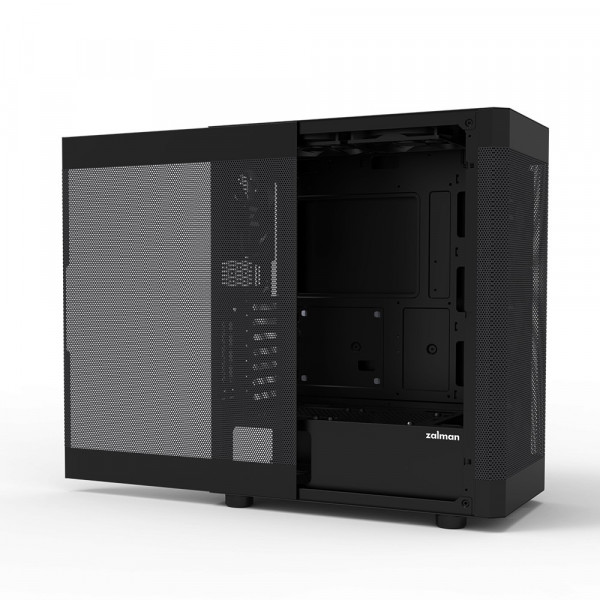 Vỏ case Zalman i4 (Mid Tower, 6 Fan, Màu đen)