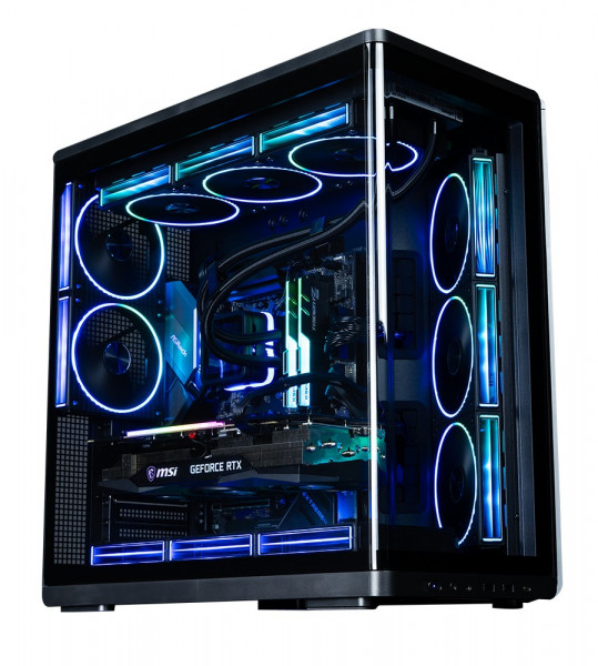Vỏ case Zalman P60 (Mid Tower, 5 Fan ARGB 120mm, Màu đen)