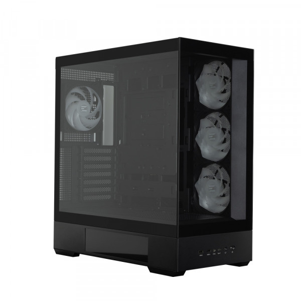 Vỏ case Zalman P40 DS (Mid Tower, 4 Fan ARGB 120mm, Màu đen)