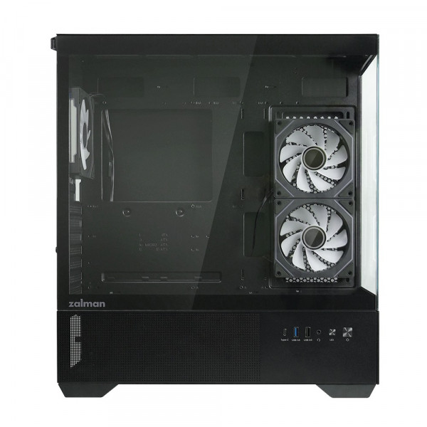 Vỏ case Zalman Chronix V2 (Mid Tower, 3 Fan ARGB 120mm, Màu đen)
