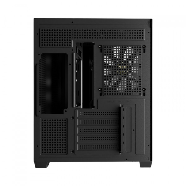 Vỏ case Gamdias GC10M V2 ARGB (M-ATX, 3 Fan ARGB, Màu đen)