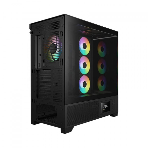 Vỏ case Gamdias Atlas P2 CG (ATX, Màu đen)