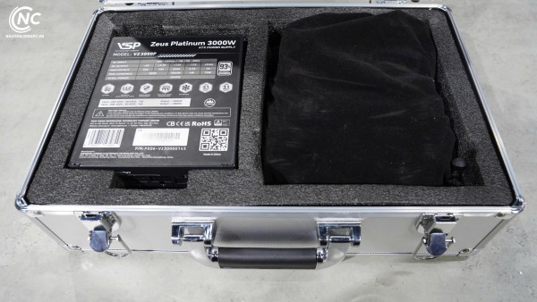 Nguồn máy tính VSP Zeus Platinum VZ3000P 3000W (80 Plus Platinum, Full Modular, Màu đen)