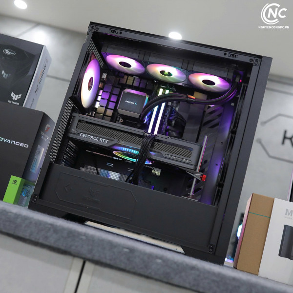 Bộ PC Gaming Ryzen 7 7800X3D, RAM 32GB, RTX 5080 16GB
