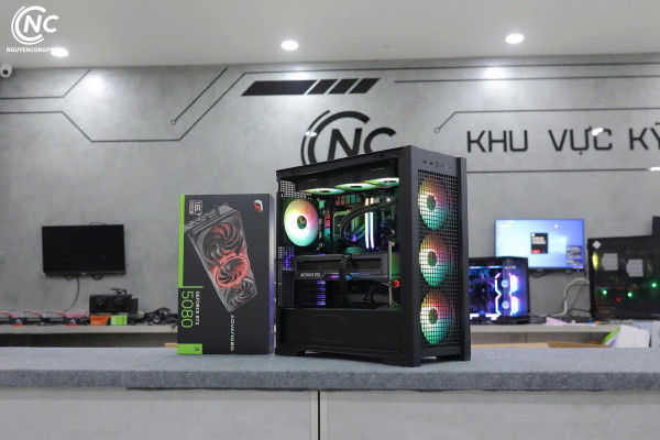 Bộ PC Gaming Ryzen 7 7800X3D, RAM 32GB, RTX 5080 16GB