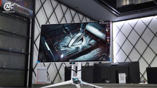 Màn hình ASUS ROG Swift PG27AQWP-W 27 inch WOLED QHD 540Hz (OC 720Hz, Gaming Monitor)