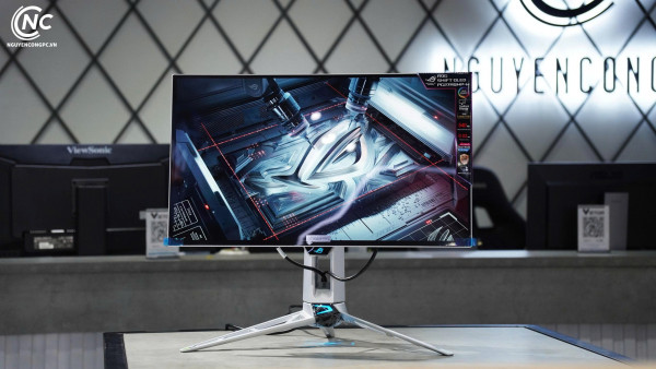 Màn hình ASUS ROG Swift PG27AQWP-W 27 inch WOLED QHD 540Hz (OC 720Hz, Gaming Monitor)