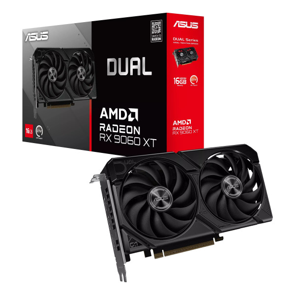 Card màn hình ASUS Dual Radeon RX 9060 XT 16GB GDDR6
