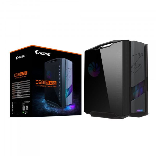 Vỏ case Gigabyte AORUS AC601G (E-ATX, Black, GB-AC601G)