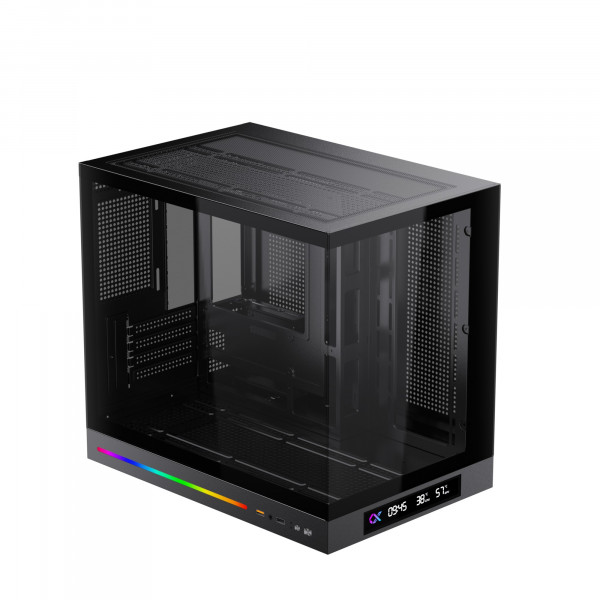Vỏ case Xigmatek Cloud M DGT (mATX, Black, No Fan)