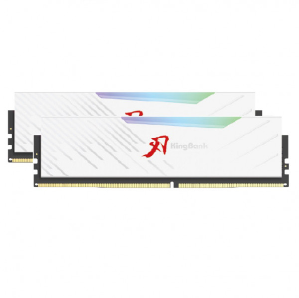 RAM KINGBANK SharpBlade RGB 32GB (2x16GB) DDR5 6400MHz (White)