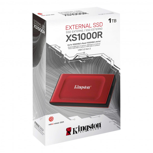 Kingston XS1000 1TB (1000GB) USB 3.2 Gen 2 (SXS1000/1000G)