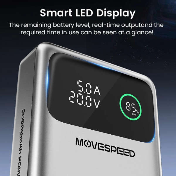 Sạc dự phòng Movespeed M25 Pro (25000mAh)