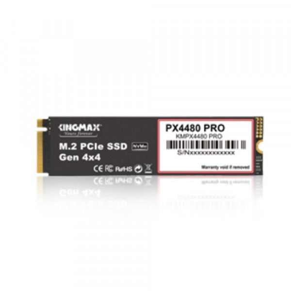 Ổ cứng SSD Kingmax PX4480 Pro 500GB NVMe PCIe 4.0 x4 (M.2 2280, 6200MB/s Read, 3000MB/s Write)