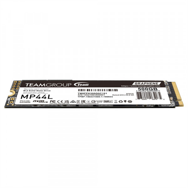 Ổ cứng SSD TeamGroup MP44L 500GB NVMe PCIe 4.0 x4 (M.2 2280, TM8FPK500G0C101)