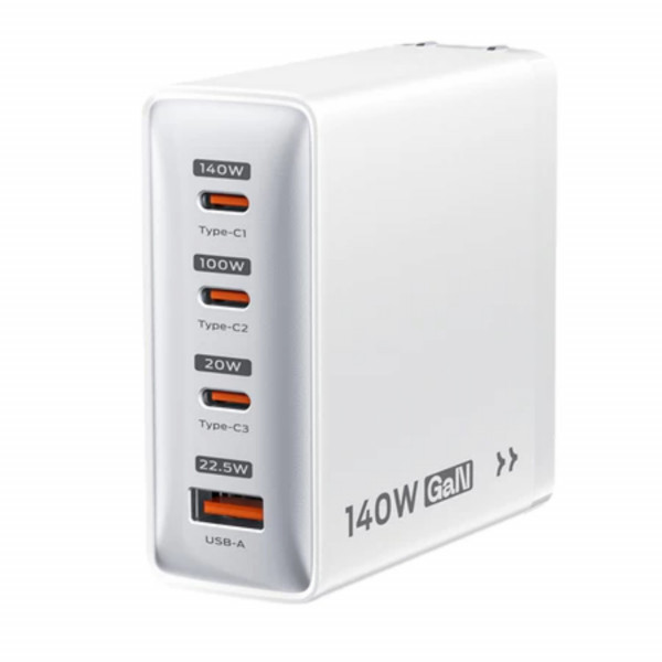 Củ sạc nhanh Movespeed G107 140W Super GaN (White)