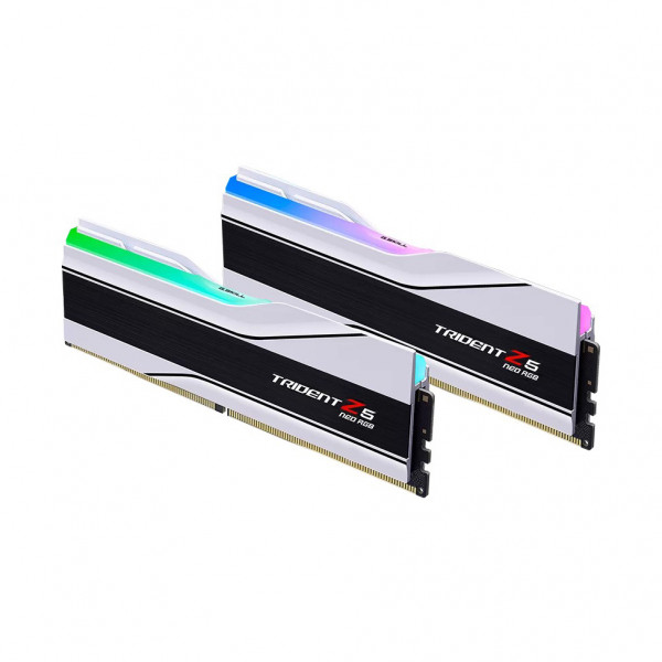 RAM G.Skill Trident Z5 Neo RGB 64GB DDR5 6000MHz (2x32GB, White, F5-6000J3636F32GX2-TZ5NRW)