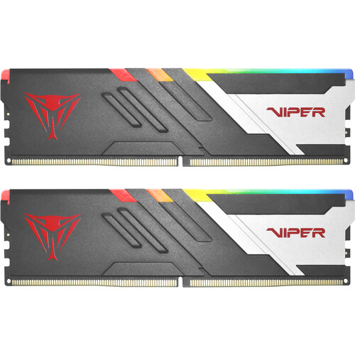 RAM Patriot Viper Venom RGB 32GB DDR5 6000MHz (2x16GB, CL36, PVVR532G600C36K)