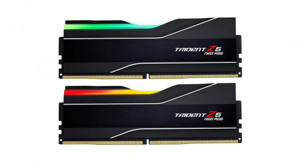RAM G.Skill Trident Z5 Neo RGB 32GB DDR5 6400MHz (2x16GB, CL30, Black, F5-6400J3039G16Gx2-TZ5NR)