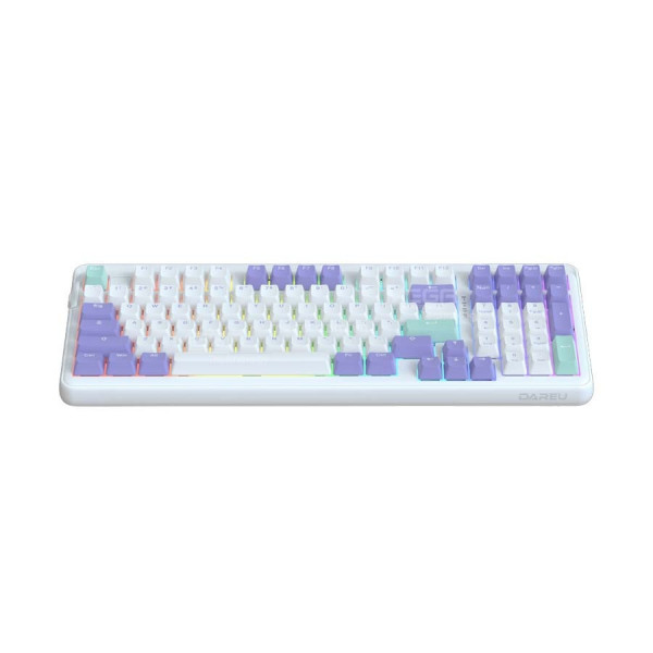 Bàn phím cơ DareU EK98 Pro Mystic Violet (Triple Mode, DareU Dream Switch)