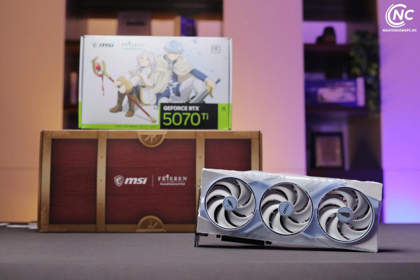 Card màn hình MSI GeForce RTX 5070 Ti Frieren Edition OC 16GB (GDDR7, 256-bit)