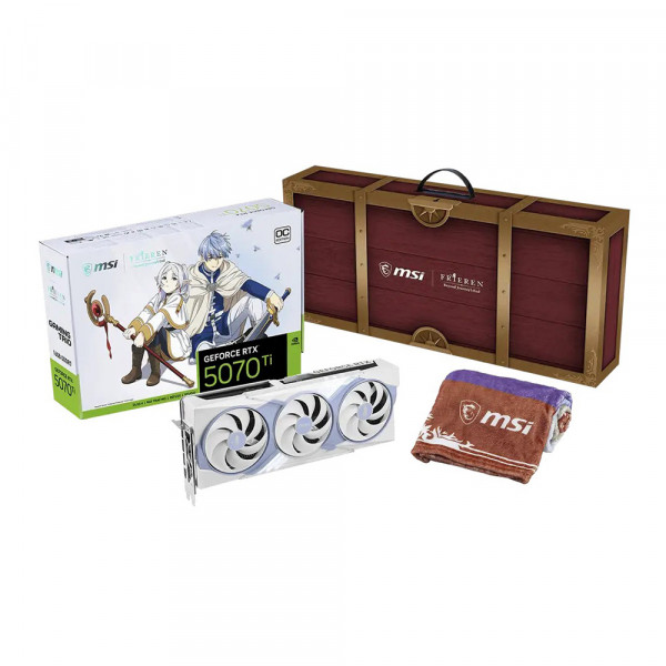 Card màn hình MSI GeForce RTX 5070 Ti Frieren Edition OC 16GB (GDDR7, 256-bit)