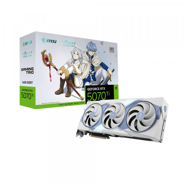 Card màn hình MSI GeForce RTX 5070 Ti Frieren Edition OC 16GB (GDDR7, 256-bit)