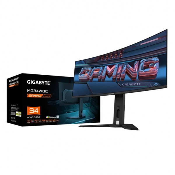 Màn hình cong Gigabyte MO34WQC (34 inch - WQHD - OLED - 175Hz - 0.03ms)
