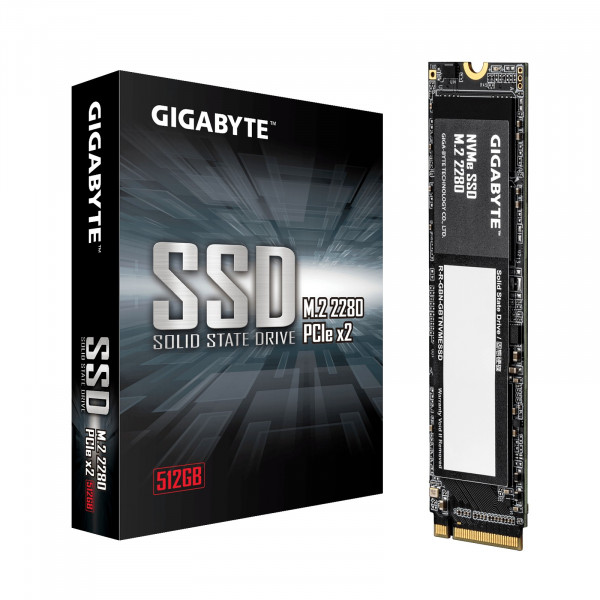 Ổ cứng SSD Gigabyte 512GB NVMe PCIe 3.0 x4 (M.2 2280, GP-GSM2NE3)