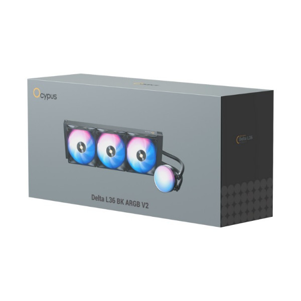 Tản nhiệt nước AIO Ocypus Delta L36 ARGB BK V2 (360mm, ARGB, Black)