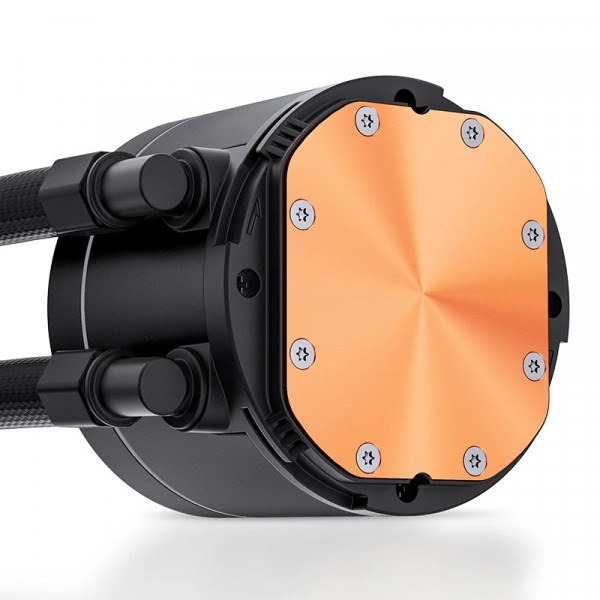 Tản nhiệt nước AIO Jonsbo TH-360 Black (360mm, ARGB, Hiển thị nhiệt độ)