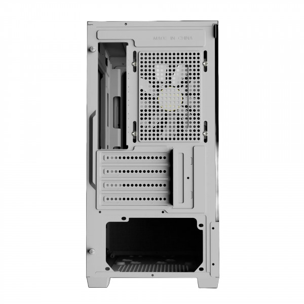 Vỏ case Gamdias Aura GC9M Elite ARGB (M - ATX, White, 3 Fan ARGB)