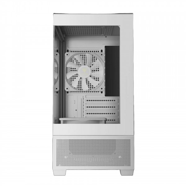 Vỏ case Gamdias Aura GC9M Elite ARGB (M - ATX, White, 3 Fan ARGB)
