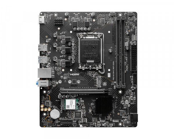 Mainboard MSI PRO H610M-S WIFI DDR4 (Intel H610, LGA 1700, mATX)