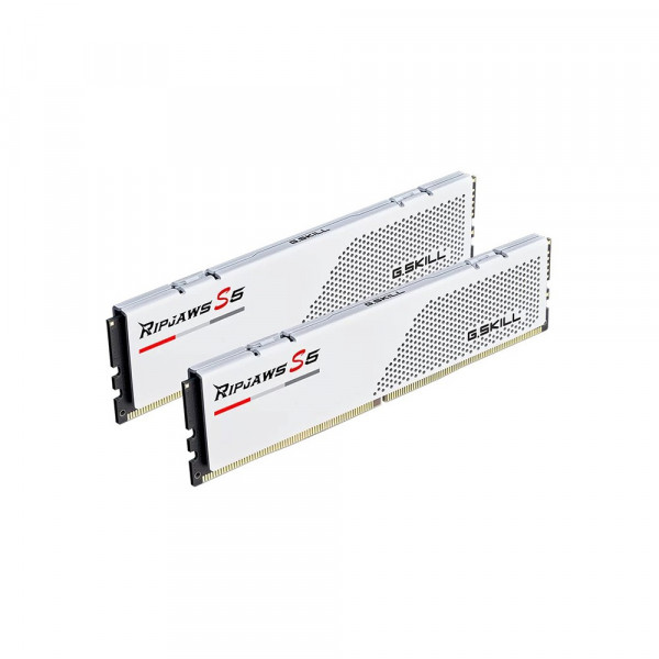 RAM G.Skill Ripjaws S5 Silver 32GB DDR5 6000MHz (2x16GB, CL36, Silver, F5-6000J3648D16GX2-RS5W)