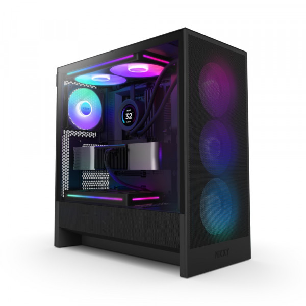 Vỏ case NZXT H5 Flow (Black, CC-H51FB-R1)
