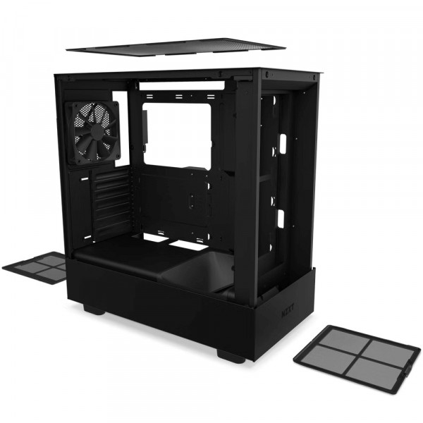 Vỏ case NZXT H5 Flow (Black, CC-H51FB-R1)